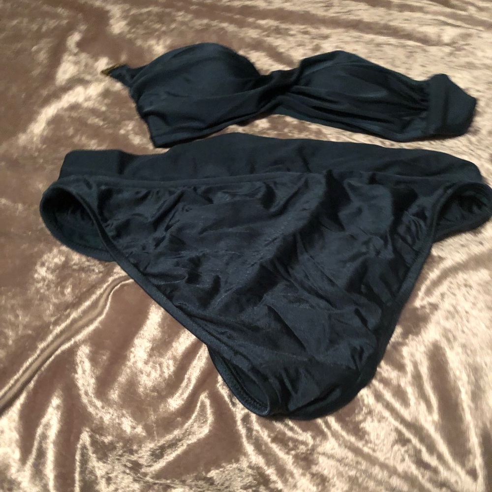 Teal Target Bathing suit